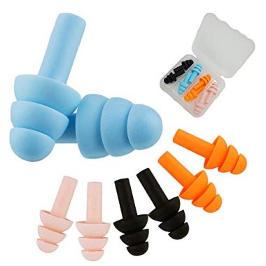 4Pairs Soft Foam Ear Plugs for Sleeping Noise Cancelling