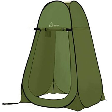 WolfWise Shower Privacy Toilet Tent Beach Portable Changing