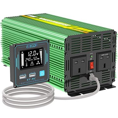 EDECOA 3000w Pro Power Inverter 12v to 240v Motorhome Voltag