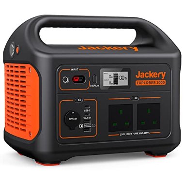 Jackery Portable Power Station Explorer 1000, 1002Wh Solar G