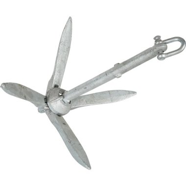 Grapnel Anchor For Small Boats And Kayaks 2.3kg