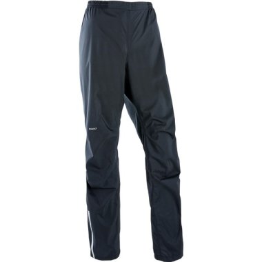 Women's Trail Running Waterproof Rain Trousers - Black