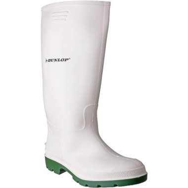 Womens/ladies Pricemastor 380bv Wellington Boots (white/gree