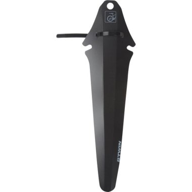 Flash Road Bike Saddle Mudguard - Black