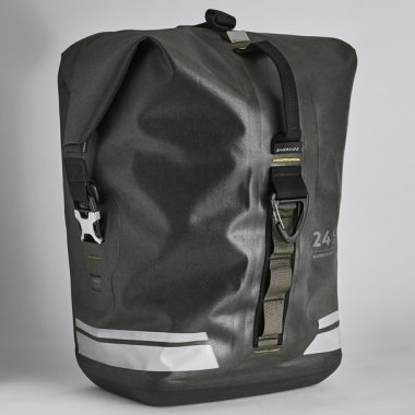 Ipx6 24l Waterproof Touring Pannier Bike Bag