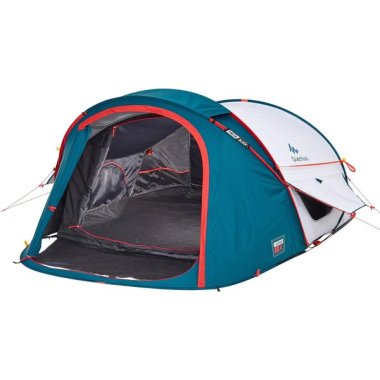 Camping Tent For 2 People - White/blue