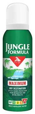Jungle Formula Maximum Aerosol Insect Repellent, 125 ml 1 Un