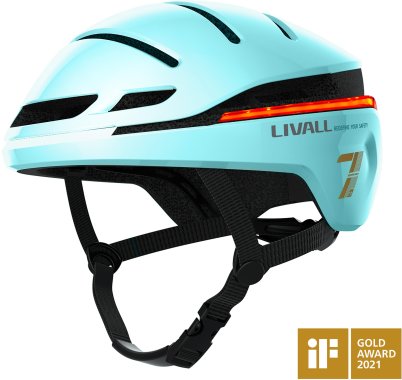 Livall Evo21 Smart Leisure Helmet Mint Large 58-62Cm