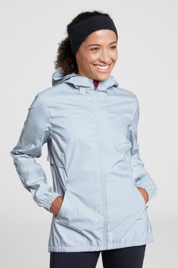 Dashing Womens Reflective Jacket - Silver