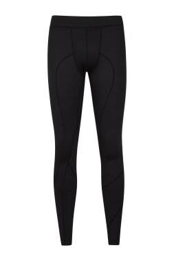 Mens Running Leggings - Black