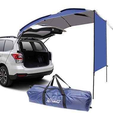 WISAMIC Car Tent Sun Shelter - Waterproof Auto Canopy Camper