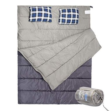 ACTIVE FOREVER Double Sleeping Bag for Adults & Children, Au