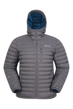 Henry II Extreme Mens Down Padded Jacket - Grey