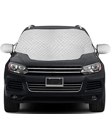 QcoQce Car Windscreen Cover, SUV Magnetic Snow Cover, Windsh