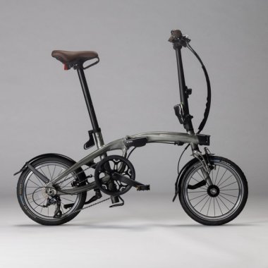 Ultra Compact 1 Second Light Folding Bike - Grey