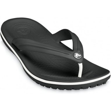 Crocs - Crocband Flip - Sandals size M11, black/grey