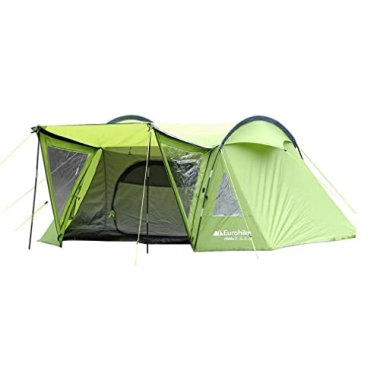 Eurohike Ribble 200 Waterproof 2 Person Tent, 2 Pole Tunnel,