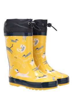 Pattern Winter Toddler Wellies II - Yellow
