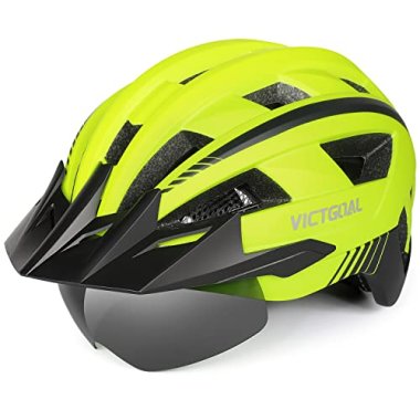 Victgoal Bike Helmet for Men Women with Led Light Detachable