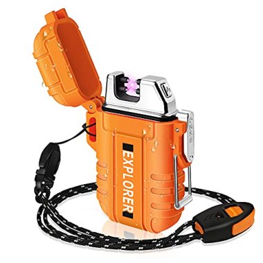 lafagiet USB Rechargeable Lighter, Waterproof Arc Lighters f