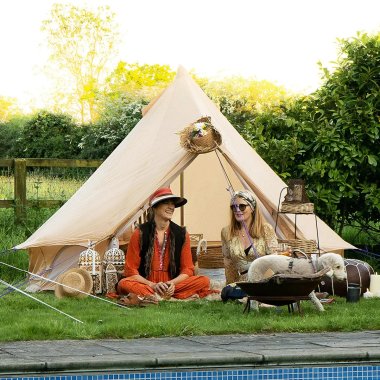 Classic Bell Tent 4m / Oxford Ultralite 100gsm / sandstone
