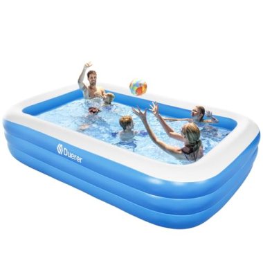 Duerer Inflatable Swimming Pools, 305cm x 182cm x 56cm Infla