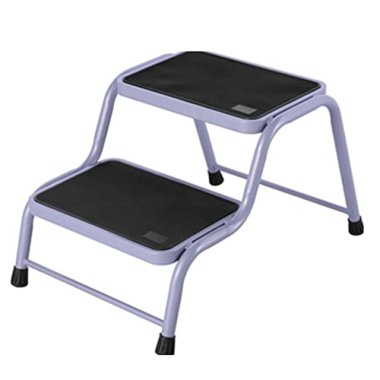 Hi-Gear Double Caravan Steps in Grey with Non-slip Steps and