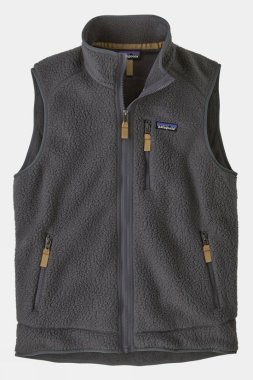 Patagonia  Mens Retro Pile Fleece Vest - Dk Grey