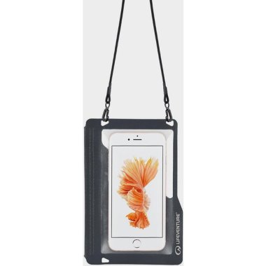 LIFEVENTURE Waterproof Phone Pouch Plus, Grey