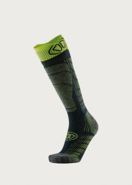 Sidas Ski Comfort Socks - Black/Yellow - M