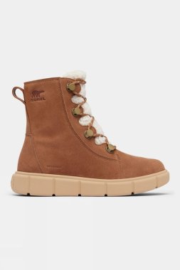 Sorel  Womens Explorer III Joan Cosy Snow Boots - Tan