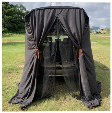 SA&MC SUV Tent Tailgate Shelter Privacy water repellent Blac