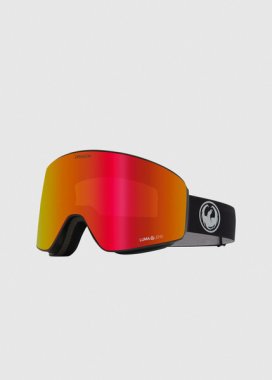 Dragon PXV Nouveau Black / Lumalens Red Ionized Goggles - No