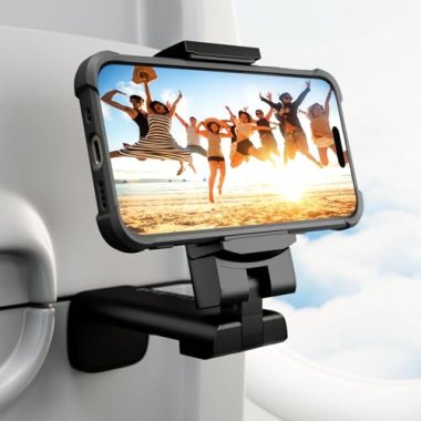 Airplane Phone Holder - Klearlook 4 in 1 Adjustable Phone St