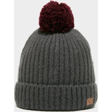 Women's Pom Hat - Grey, Grey