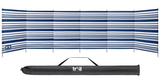 Premium 7 Pole Wooden Windbreak