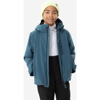 Kids' Warm And Waterproof Ski Jacket Ski500. 6-14 Years - Bl
