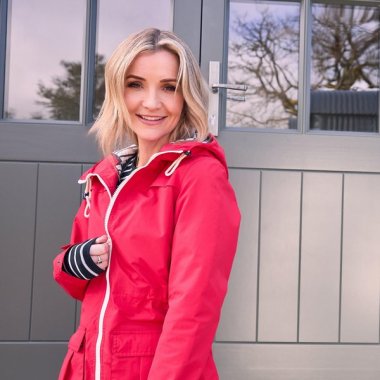 Women's Weekend Waterproof Jacket, Red