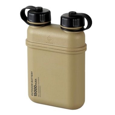ELECOM NESTOUT Portable Charger, 15000mAh Outdoor Battery Po