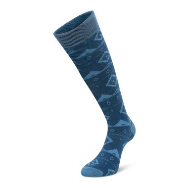 Dare 2b Men's Printed Ski Socks Mountain Denim Fairisle Prin