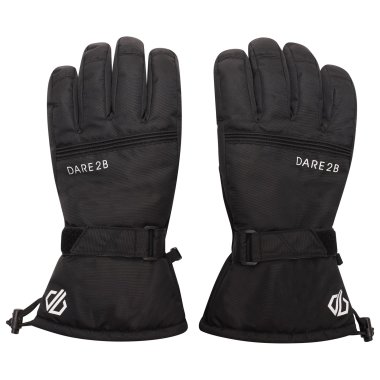 Dare 2b Men's Worthy Waterproof Ski Gloves Black