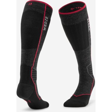 Adults’ Merino Wool Ski Socks - 900 Wool - Black