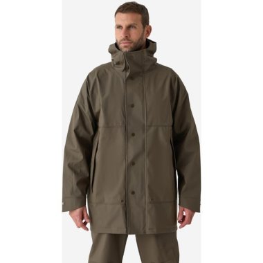 Men’s Windproof Waterproof Oilskin 500 - Green