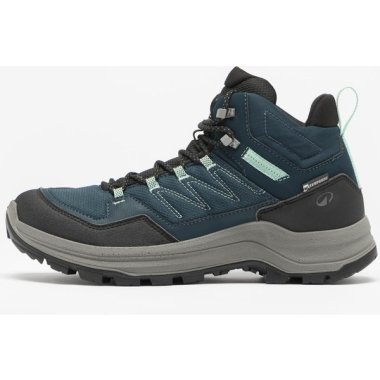 Women’s Waterproof Mountain Hiking Boots - MH100 Mid - Green