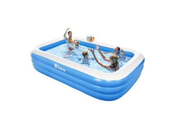 Duerer Inflatable Swimming Pools, 305cm x 182cm x 56cm Infla