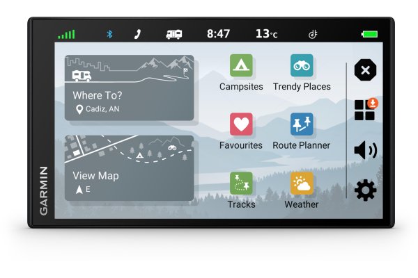 Garmin Camper 795 Sat Nav