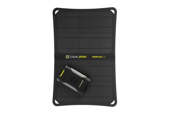 Venture 35 Powerbank with Nomad 10 Solar Panel Kit -