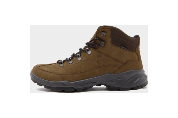 North Ridge Men's Rambler Waterproof Mid Walking Boots, Brow