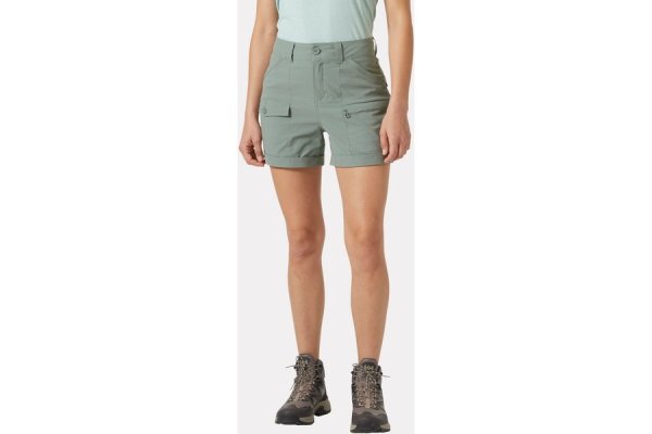 Helly Hansen Women's Maridalen Quick Dry Cargo Shorts Green 