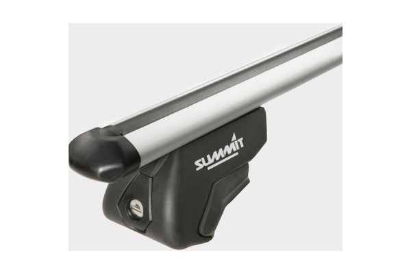 Standard Raised Rails Roof Bars - 1.35M - Silver, Silver